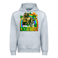Heather Grey luckysaurus Urban Hoodie - FaDigitalArtStudio