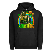 Pigment Black luckysaurus Urban Hoodie - FaDigitalArtStudio
