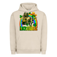 Pigment French Oak luckysaurus Urban Hoodie - FaDigitalArtStudio