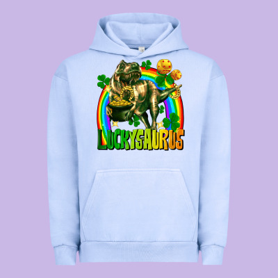 Luckysaurus Urban Hoodie Designed By Fadigitalartstudio