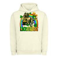 Pigment Pistachio luckysaurus Urban Hoodie - FaDigitalArtStudio