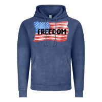 Vintage Denim freedom usa Vintage Hoodie - MaliasSmallBusiness