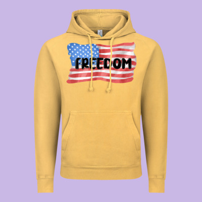 Freedom Usa Vintage Hoodie Designed By Maliassmallbusiness