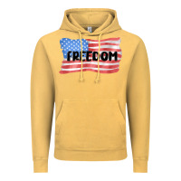 Vintage Mustard freedom usa Vintage Hoodie - MaliasSmallBusiness