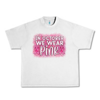 Lunar Rock in october we wear pink leopard glitter Urban Heavy Tee - AdoDesignShop