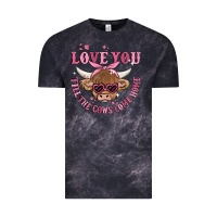 Cloud Black love you till the cows come home Vintage Tee - MaliasSmallBusiness