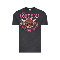 Vintage Black love you till the cows come home Vintage Tee - MaliasSmallBusiness