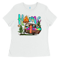 White home camp Ladies Tee - JahusDesignShop