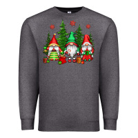 Charcoal Heather christmas gnomies Premium Sweatshirt - CowGirlArtShop