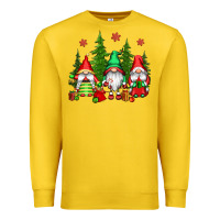 Lemon christmas gnomies Premium Sweatshirt - CowGirlArtShop