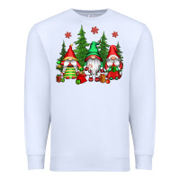 White christmas gnomies Premium Sweatshirt - CowGirlArtShop