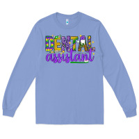 Colony Blue Crawfish season mardi gras Long Sleeve Tee - BundleAndBundleShop