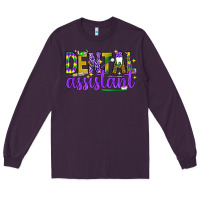 Plum Crawfish season mardi gras Long Sleeve Tee - BundleAndBundleShop