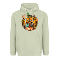Matcha hello fall gamer Heavyweight Hoodie - CowGirlArtShop