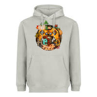 Moon Dust hello fall gamer Heavyweight Hoodie - CowGirlArtShop