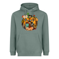 Sage hello fall gamer Heavyweight Hoodie - CowGirlArtShop
