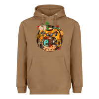 Toasted Coconut hello fall gamer Heavyweight Hoodie - CowGirlArtShop
