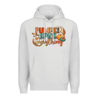 Dove Grey pumpkin spice everything Premium Hoodie - CowGirlArtShop