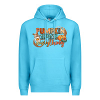 Ocean Blue pumpkin spice everything Premium Hoodie - CowGirlArtShop