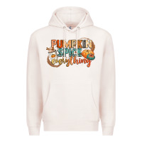 Pale Pink pumpkin spice everything Premium Hoodie - CowGirlArtShop