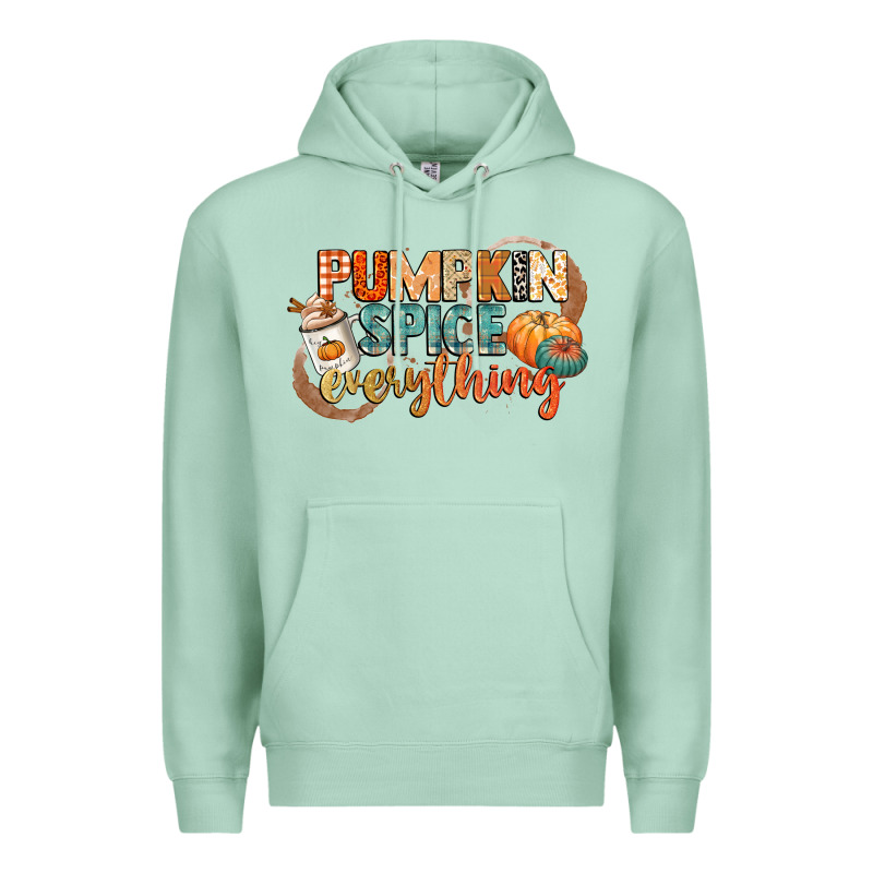 Pumpkin Spice Everything Premium Hoodie by CowGirlArtShop | Teevron