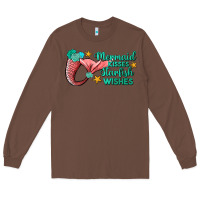 Chestnut mermaid kisses starfish wishes Long Sleeve Tee - JahusDesignShop