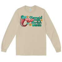 Mushroom mermaid kisses starfish wishes Long Sleeve Tee - JahusDesignShop