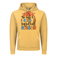 Vintage Mustard the only b.s. i need is basketball season Vintage Hoodie - MaliasSmallBusiness