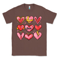 Chestnut sketch hearts Classic Tee - MaliasSmallBusiness