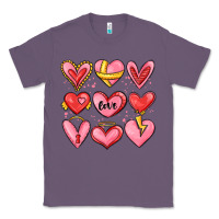Lavender sketch hearts Classic Tee - MaliasSmallBusiness