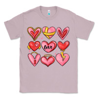 Lilac sketch hearts Classic Tee - MaliasSmallBusiness