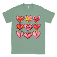 Sage sketch hearts Classic Tee - MaliasSmallBusiness