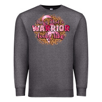 Charcoal Heather this is what a warrior looks like Premium Sweatshirt - CowGirlArtShop