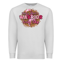 Dove Grey this is what a warrior looks like Premium Sweatshirt - CowGirlArtShop