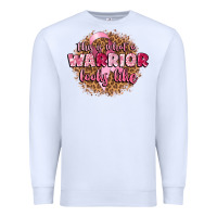 White this is what a warrior looks like Premium Sweatshirt - CowGirlArtShop