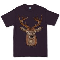 Plum deer Premium Tee - JahusDesignShop