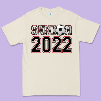 Senior Soccer Premium Tee Designed By Adodesignshop