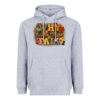 Heather Grey why hello there fall Heavyweight Hoodie - CowGirlArtShop