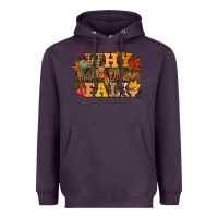 Plum why hello there fall Heavyweight Hoodie - CowGirlArtShop