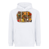 White why hello there fall Heavyweight Hoodie - CowGirlArtShop