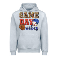 Heather Grey game day vibes Urban Hoodie - BundleAndBundleShop