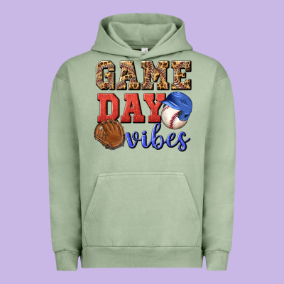 Game Day Vibes Urban Hoodie Designed By Bundleandbundleshop