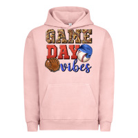 Pigment Salmon game day vibes Urban Hoodie - BundleAndBundleShop