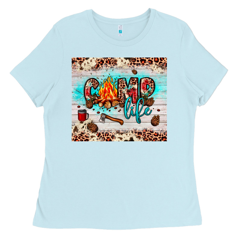 Camp Life Ladies Tee by JahusDesignShop | Teevron