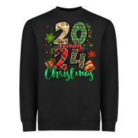 Black 2024 family christmas Heavyweight Sweatshirt - MaliasSmallBusiness