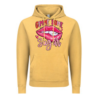 Vintage Mustard gimme some sugar Vintage Hoodie - MaliasSmallBusiness