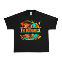 Black Phlebotomist pumpkin Urban Heavy Tee - NancyCooperArtShop