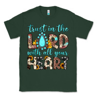 Sports Green trust in the lord with all your heart Classic Tee - JahusDesignShop