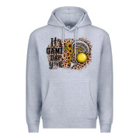 Heather Grey it's game day y'all lacrosse Premium Hoodie - JahusDesignShop
