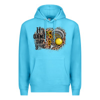 Ocean Blue it's game day y'all lacrosse Premium Hoodie - JahusDesignShop